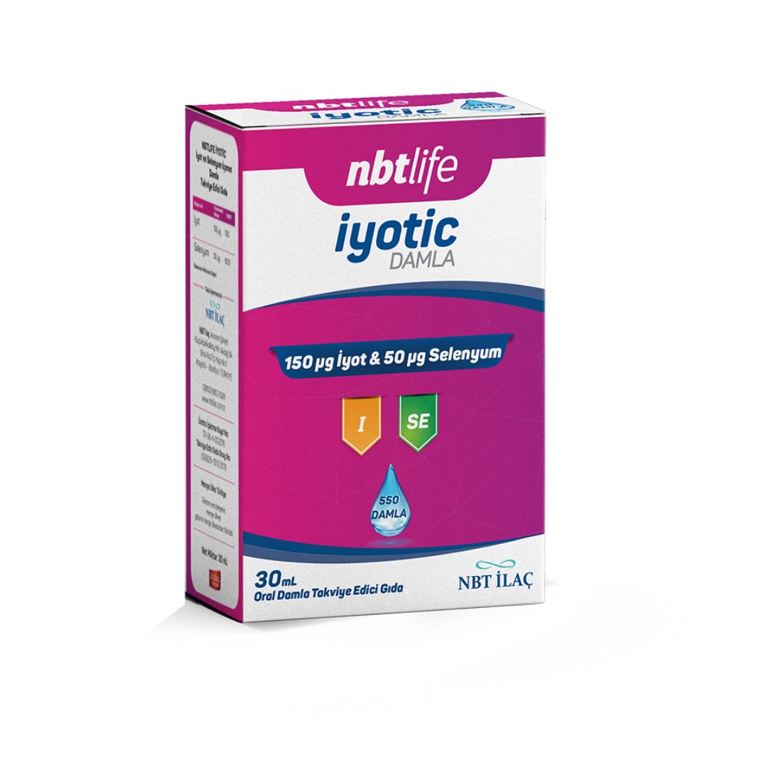 NBT Life İyotic Damla Takviye Edici Gıda 30 ml - NBT Life