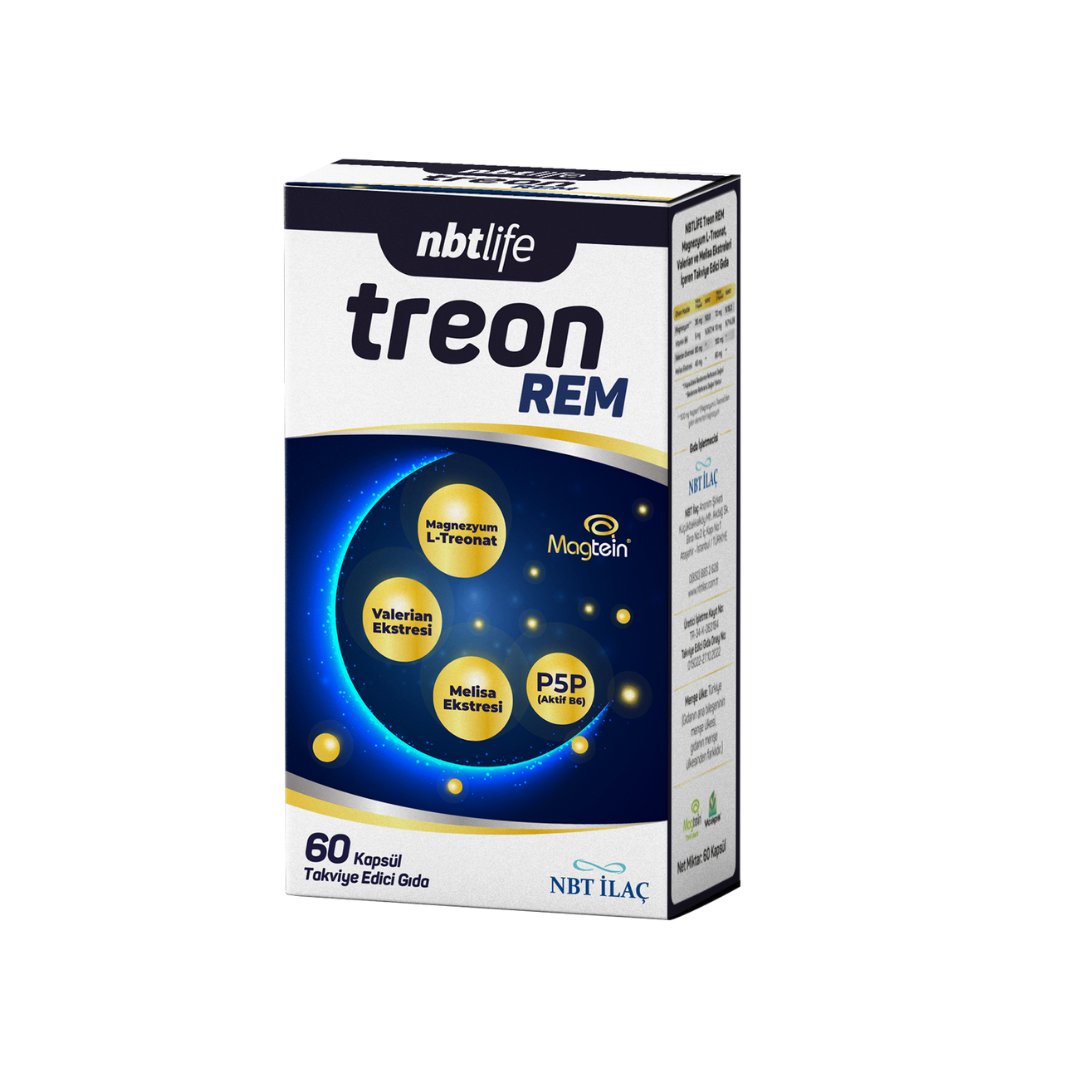 NBT Life Treon REM 60 Kapsül - NBT Life