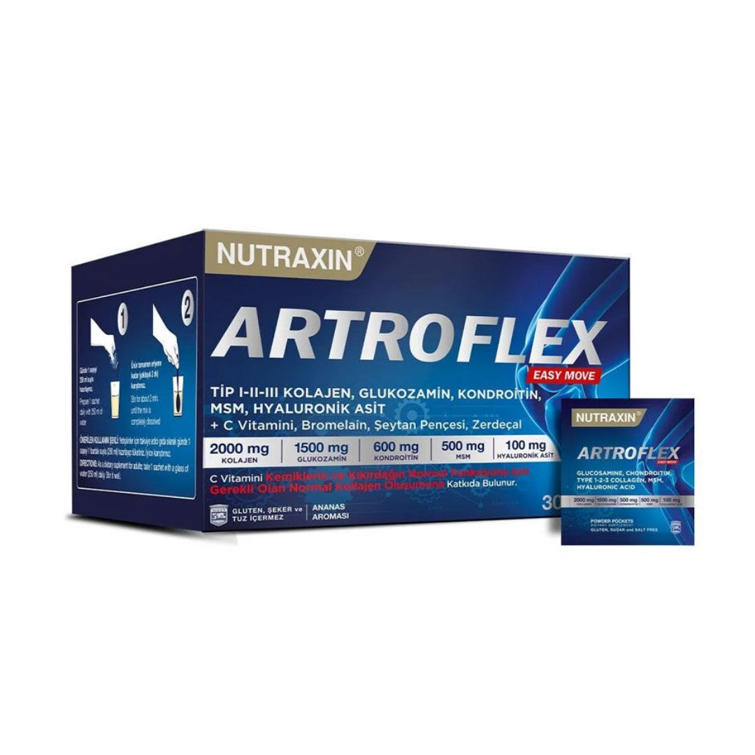 Nutraxin Artroflex Easy Move Gıda Takviyesi 30 Saşe - Nutraxin