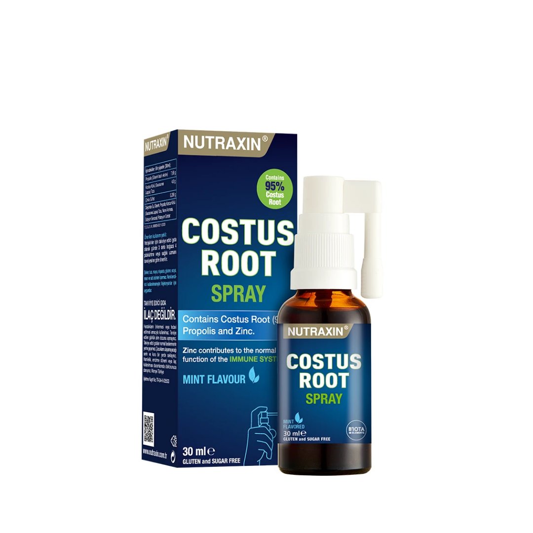 Nutraxin Costur Root Nane Aromalı Sprey 30 ml - Nutraxin