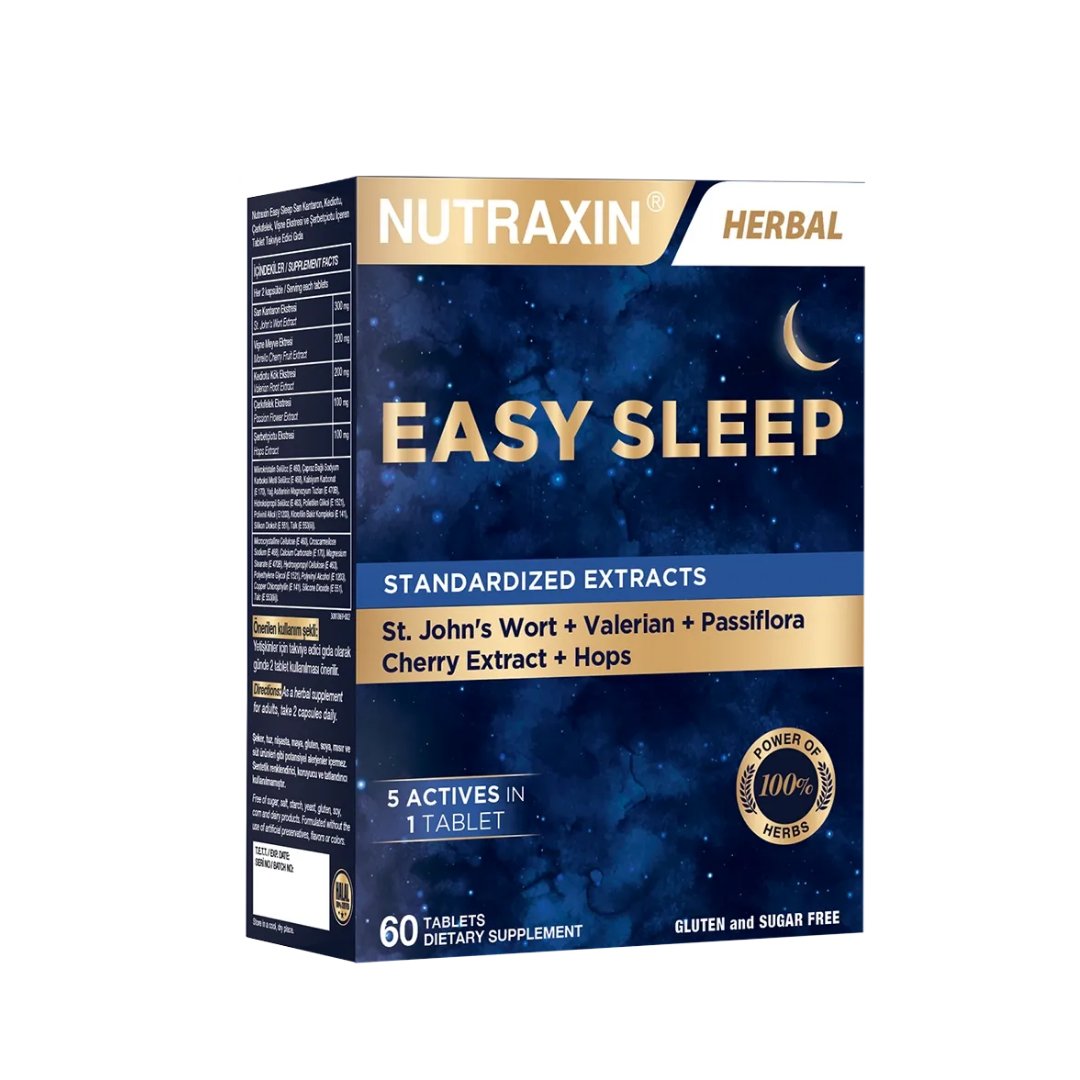 Nutraxin Easy Sleep 60 Tablet - Nutraxin