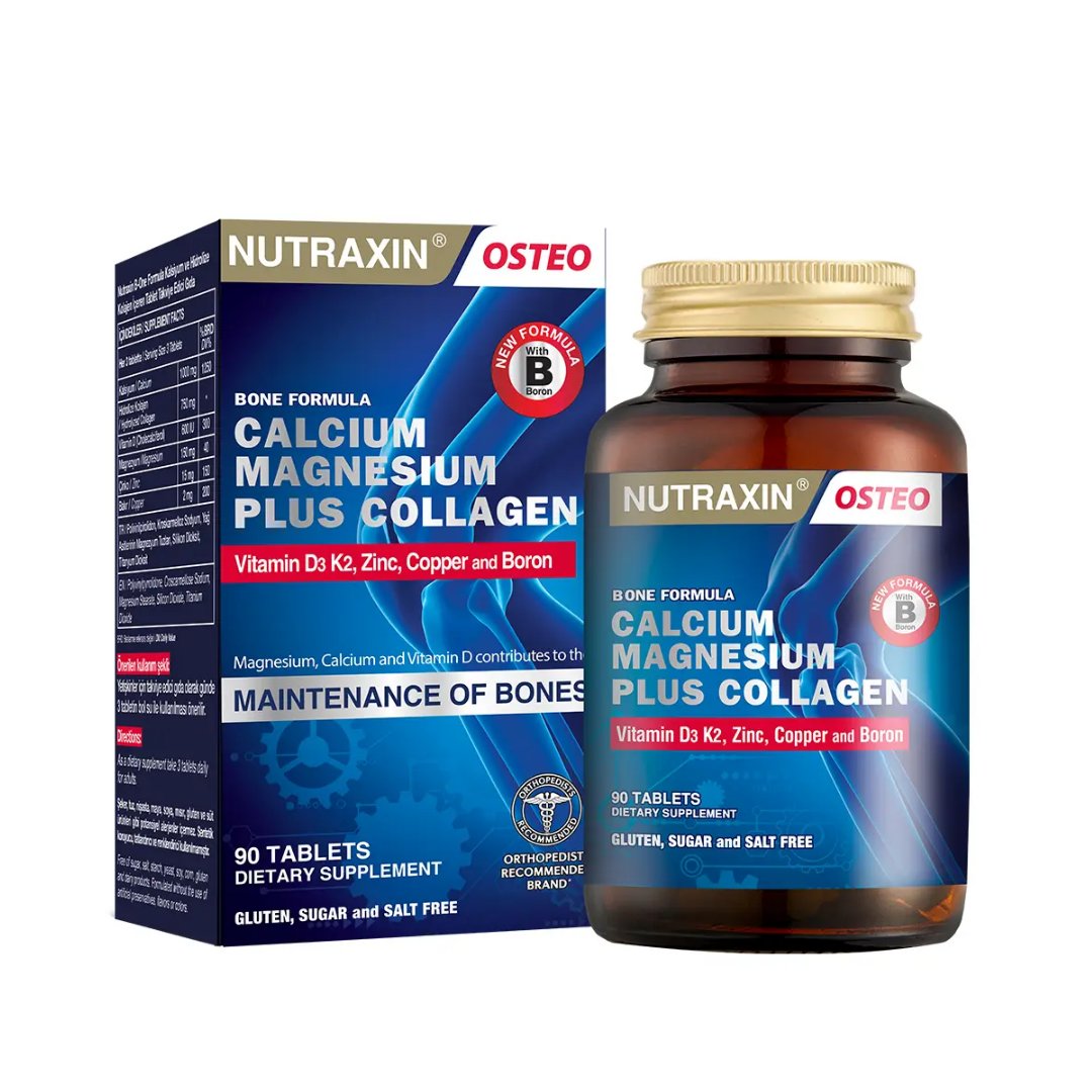 Nutraxin Osteo B-One Formula Type I Collagen 90 Tablet 129 g - Nutraxin