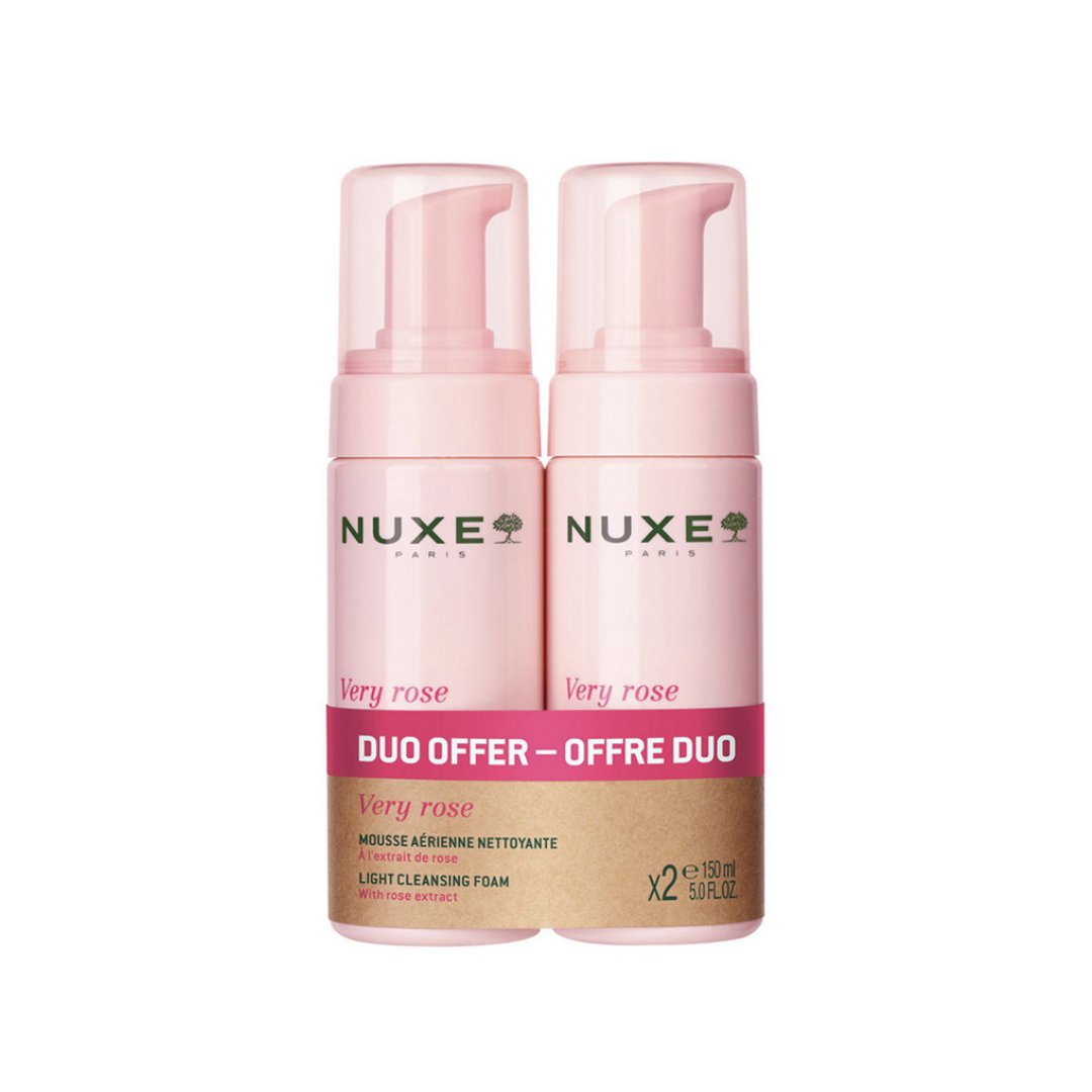 Nuxe Very Rose Yüz Temizleme Köpüğü 2x150 ml - Nuxe