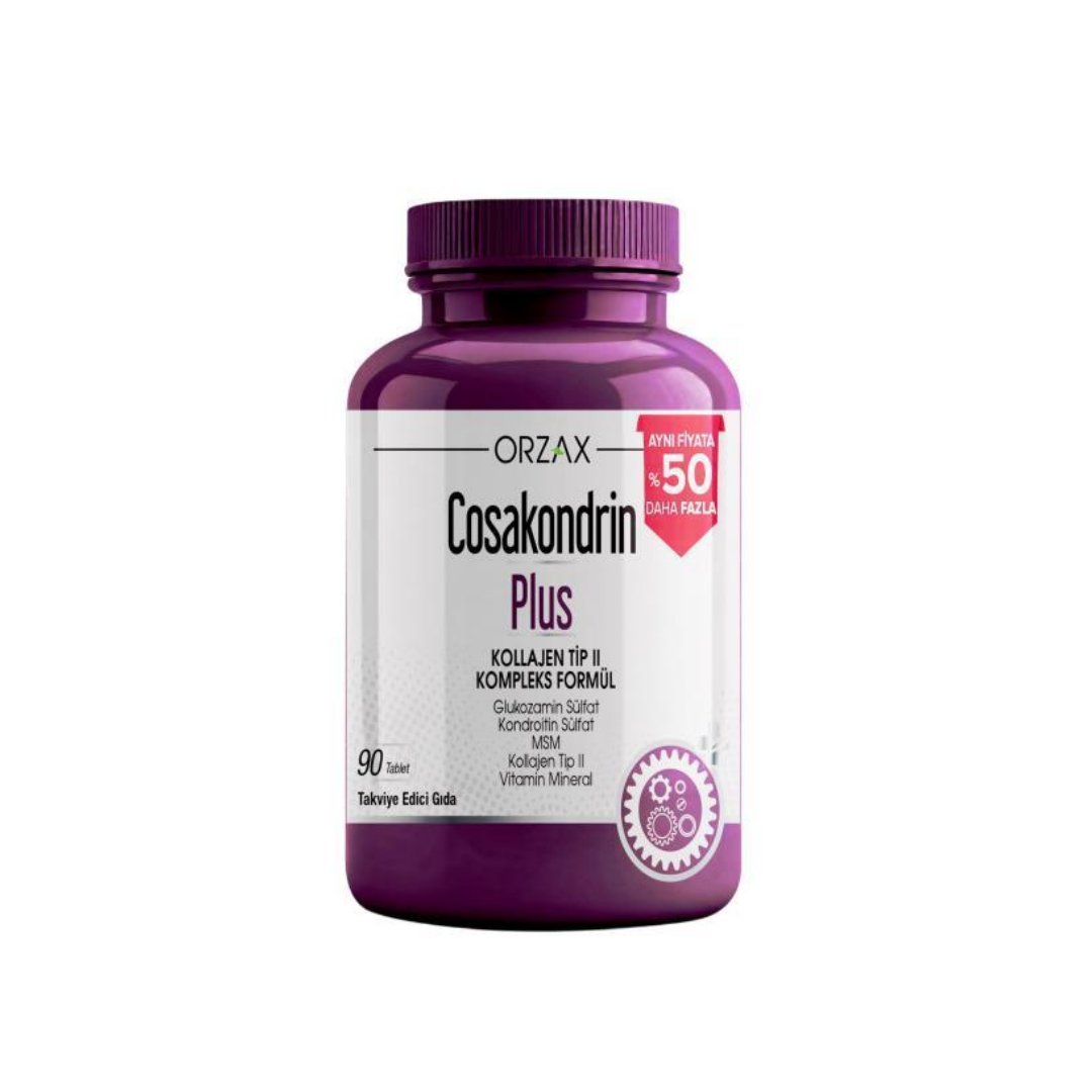 Orzax Cosakondrin Plus 60+30 Tablet %50 Daha Fazla - orzax