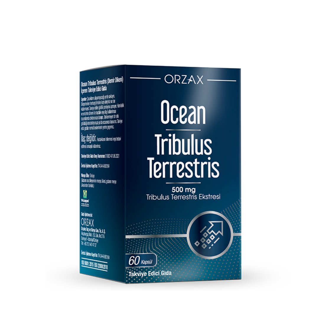 Orzax Tribulus Terrestris Takviye Edici Gıda 60 Kapsül - Orzax
