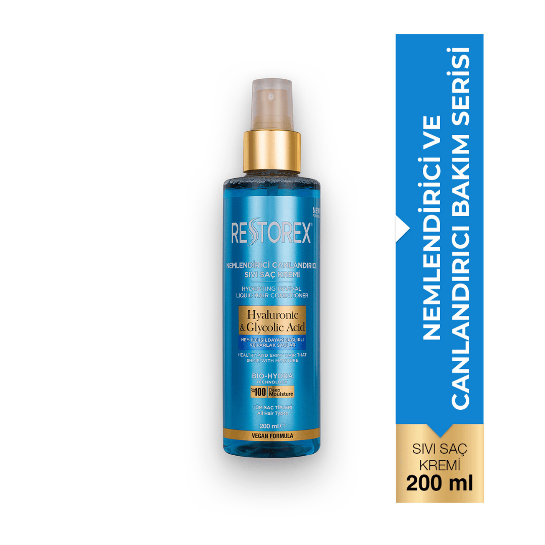Restorex Nemlendirici Canlandırıcı Sıvı Saç Kremi 200 ml - Restorex