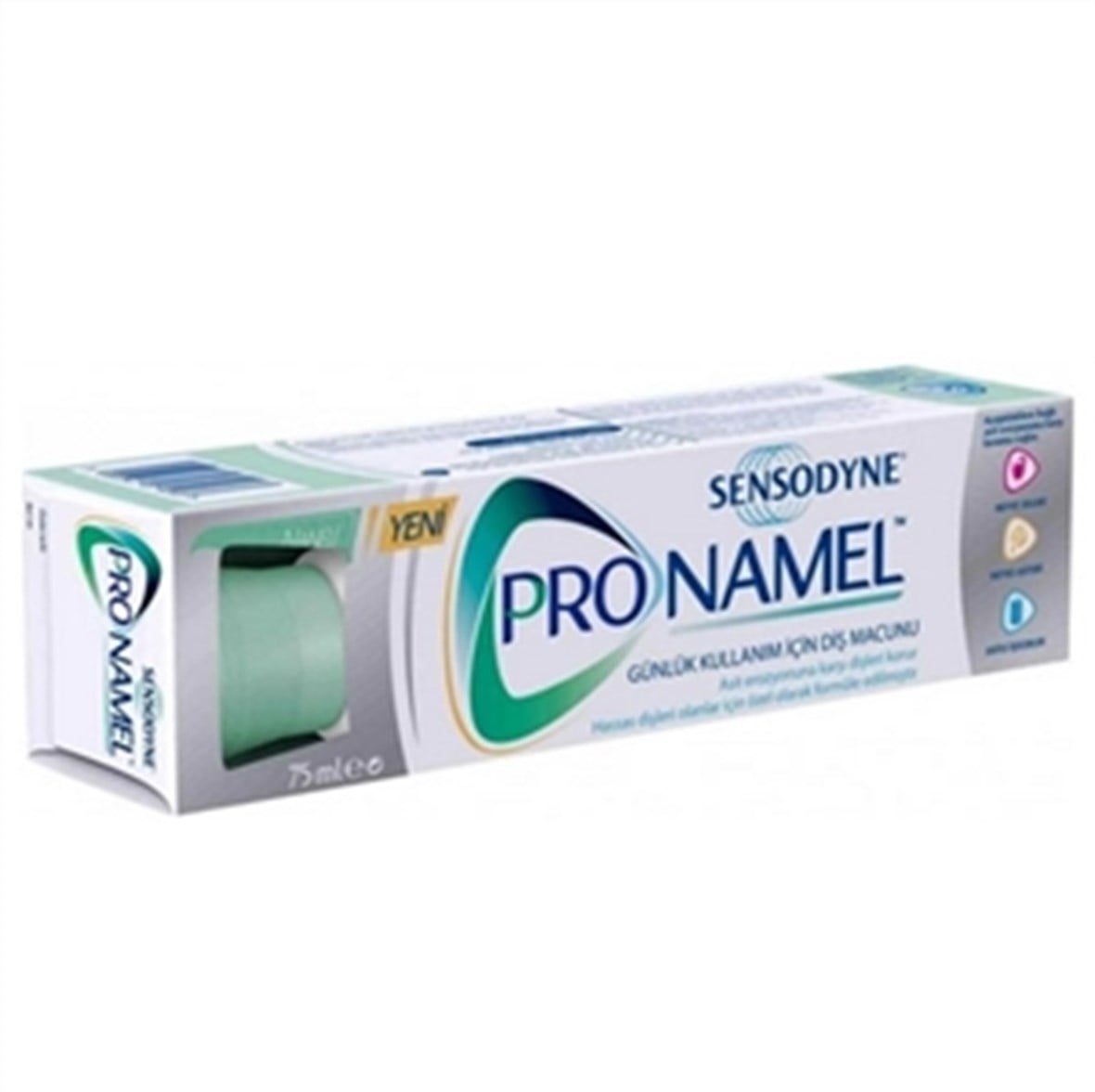 Sensodyne Pronamel Günlük Kullanım İçin Diş Macunu Naneli 75ml - Sensodyne