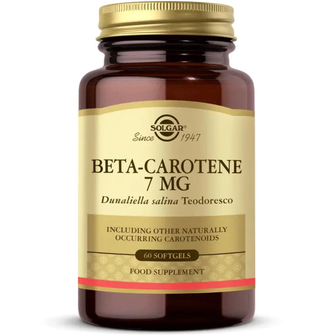 Solgar Beta Carotene 7 mg 60 Softgel - Solgar