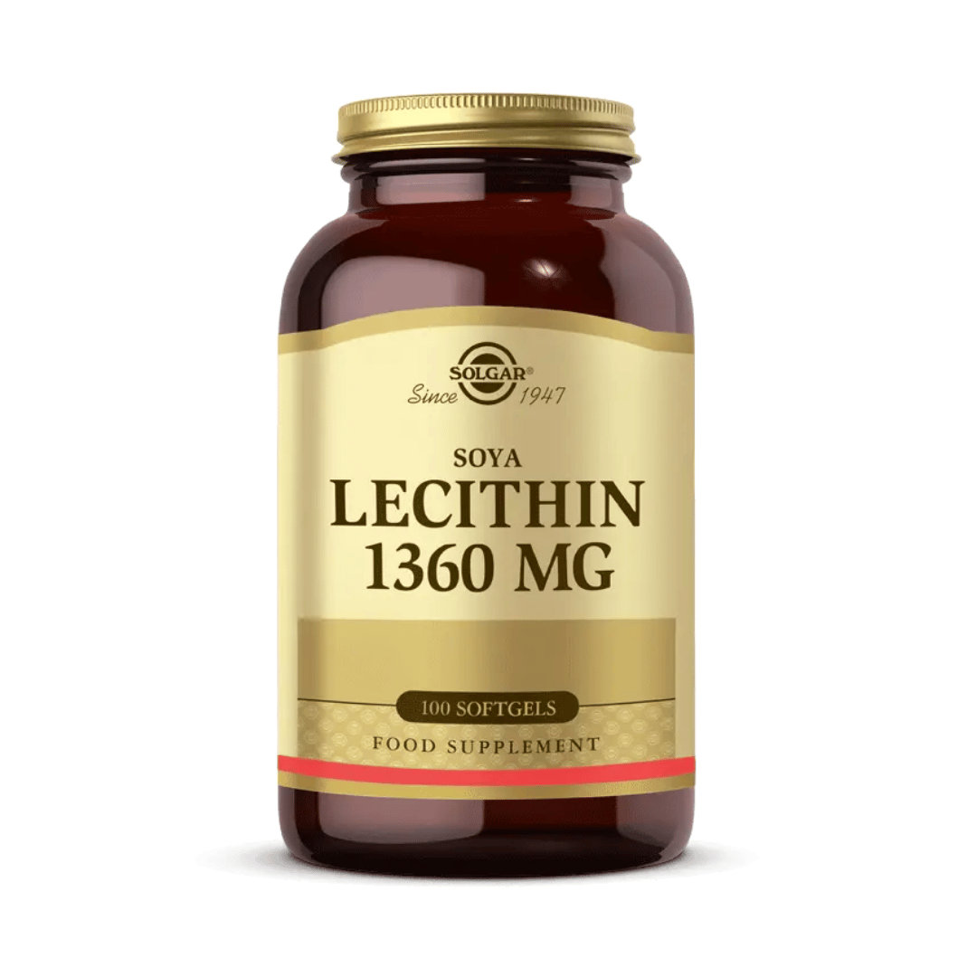 Solgar Lecithin 1360 mg 100 Yumuşak Jelatin Kapsül - Solgar