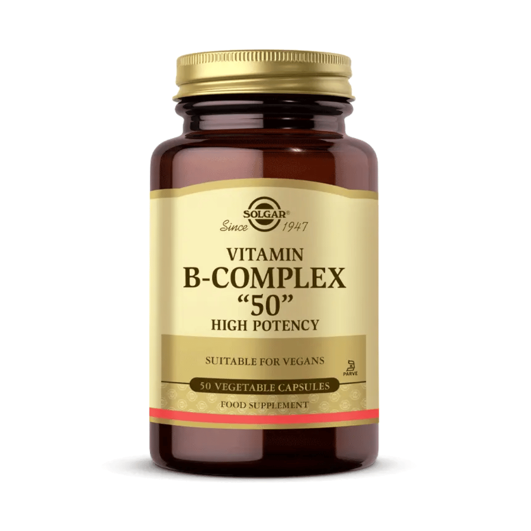 Solgar Vitamin B Complex 50 mg 100 Kapsül - Solgar