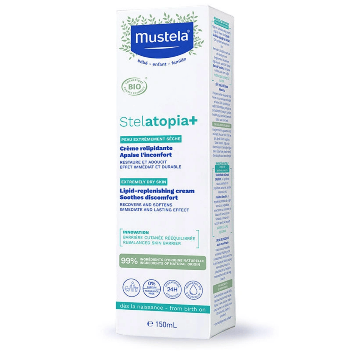 Stelatopia+ Lipid Replenishing Cream 150 Ml - Mustela