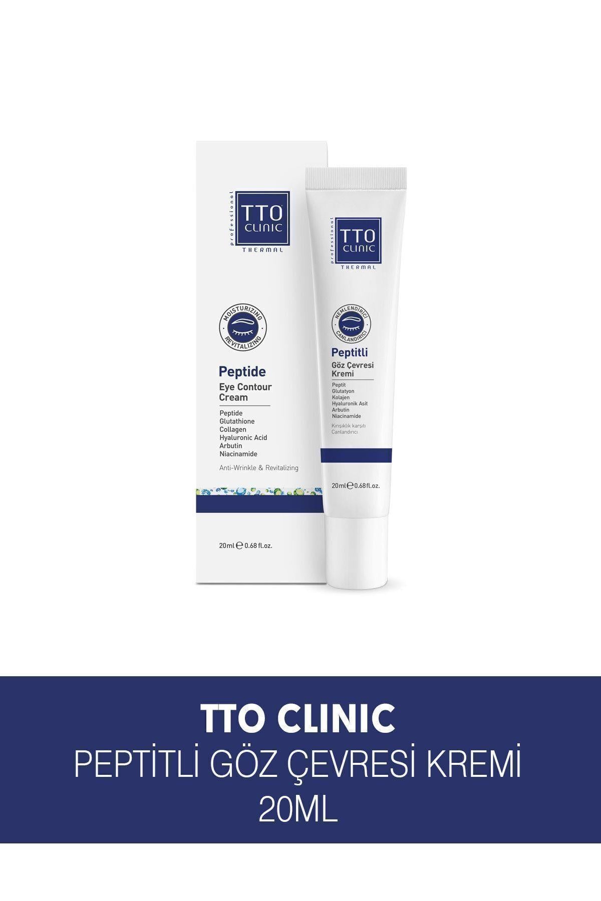 TTO CLINIC Peptitli Göz Çevresi Kremi 20 ml - TTO