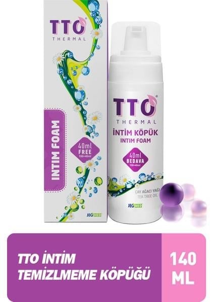 TTO İntim Köpük 140 ml - TTO