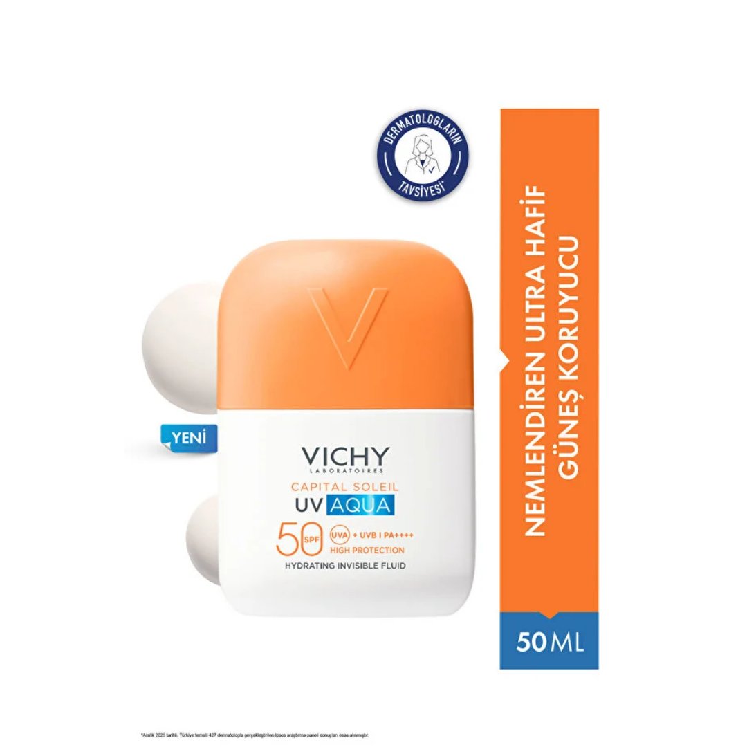 Vichy Capital Soleil UV Aqua Spf50 Yüz Güneş Kremi 50 ml - Vichy