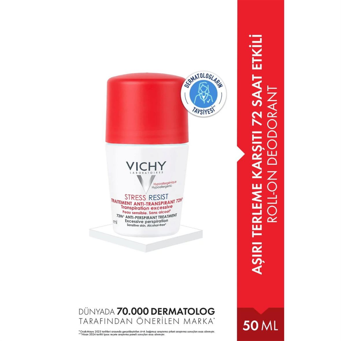Vichy Stress Resist Terleme Karşıtı Deodorant Yoğun Kontrol 50 ml - Vichy