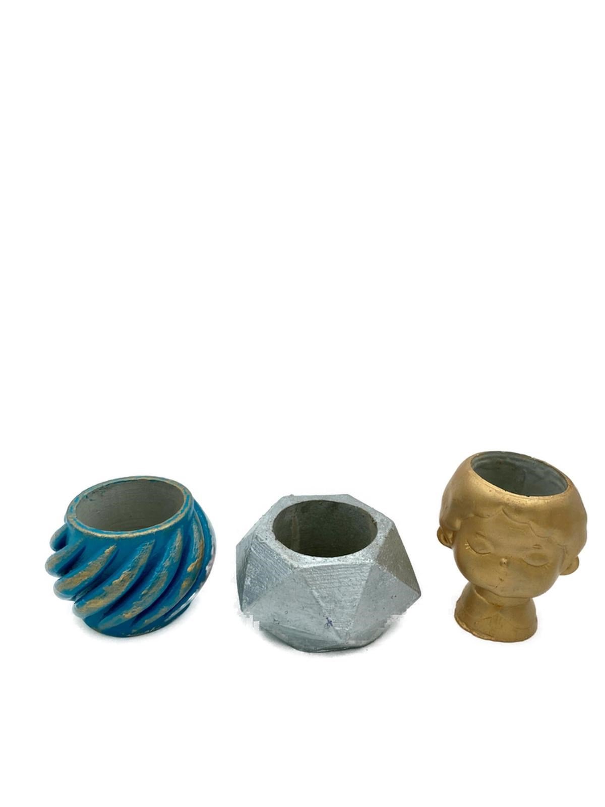 Alçı Saksı Setleri