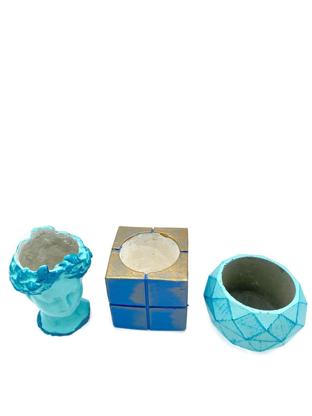 Alçı Saksı Setleri