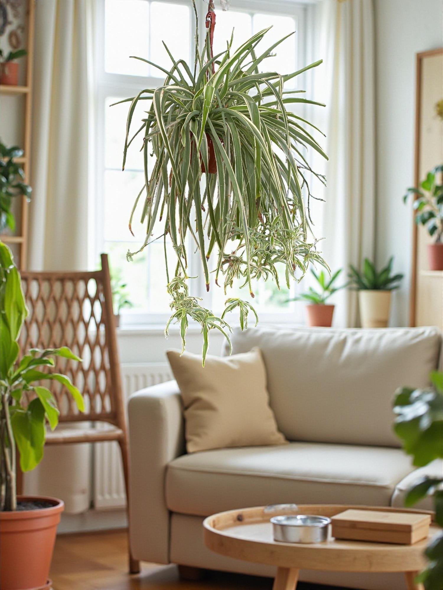 Askılı Kurdele Çiçeği - Oksijen Deposu 