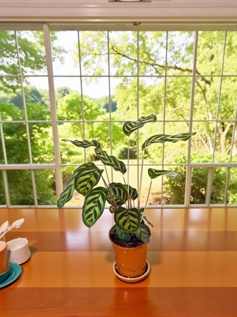 Calathea Makoyana - Dua Çiçeği 40-50 cm