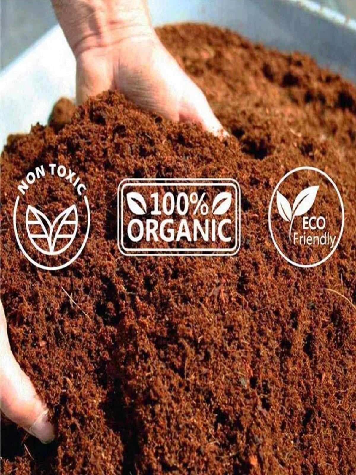 Cocopeat Hindistan Cevizi Kabuğu Kokopit Blok 4.5-5 kg 70-80 Lt