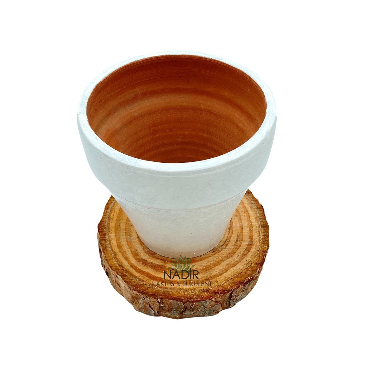 El Yapımı 8.5 cm Saksı - Terracota