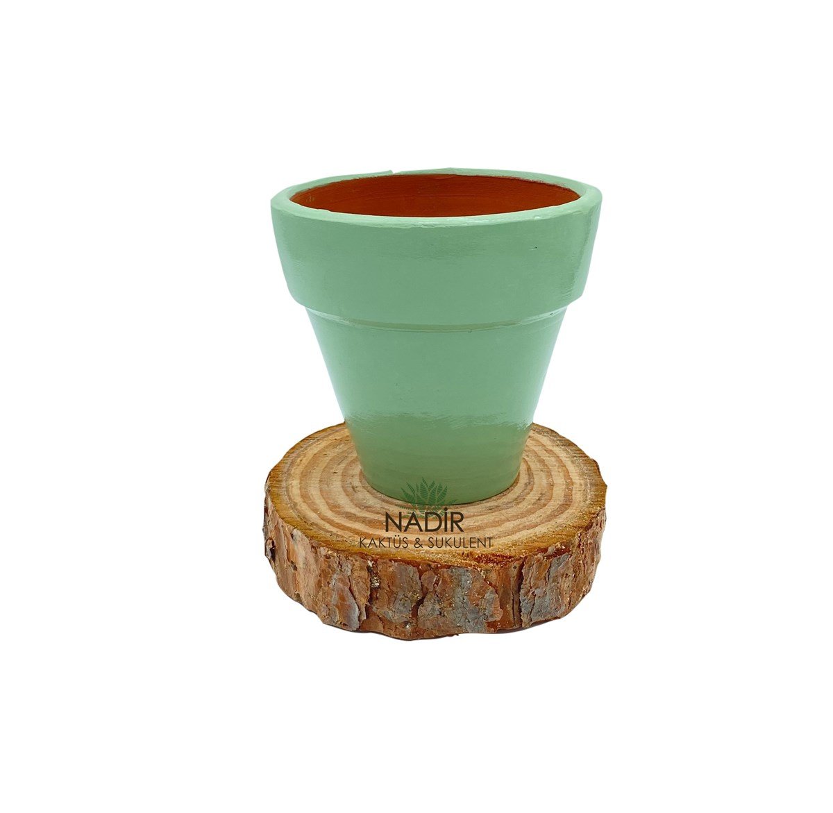 El Yapımı 8.5 cm Saksı - Terracota