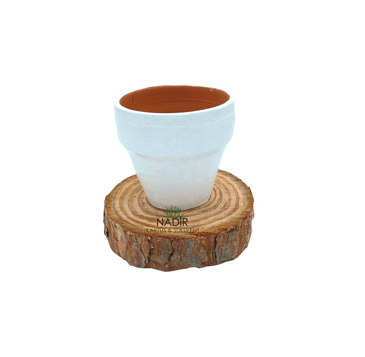 El Yapımı 8.5 cm Saksı - Terracota