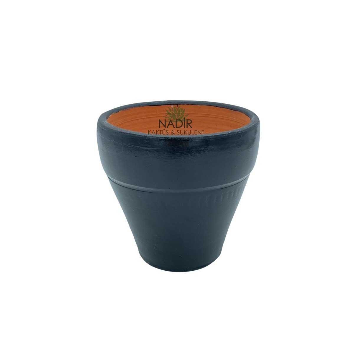 El Yapımı 8.5 cm Saksı - Terracota