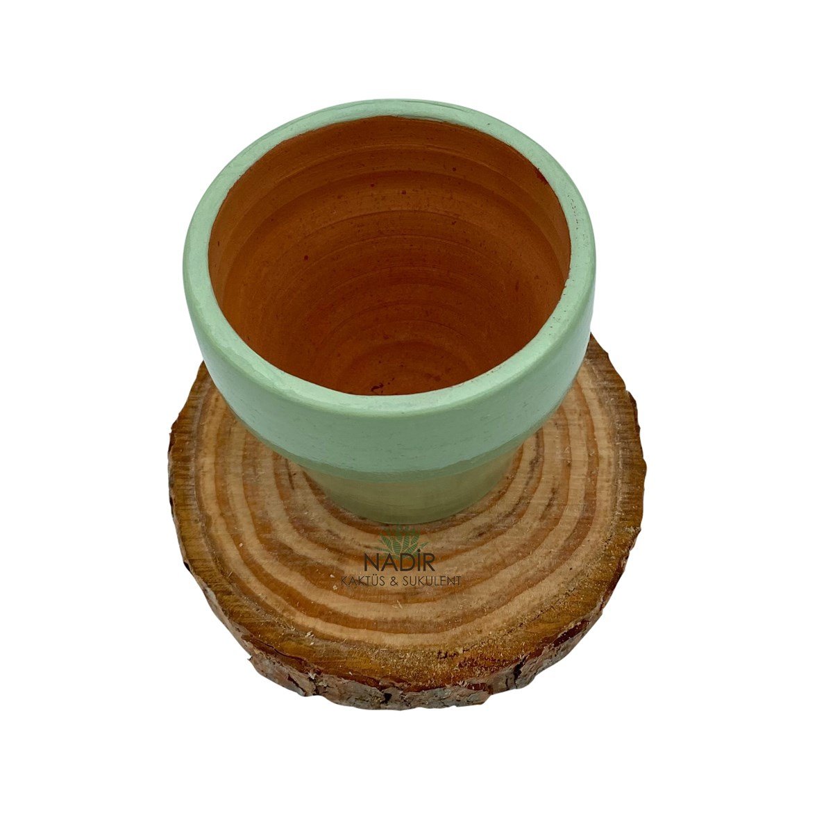 El Yapımı 8.5 cm Saksı - Terracota