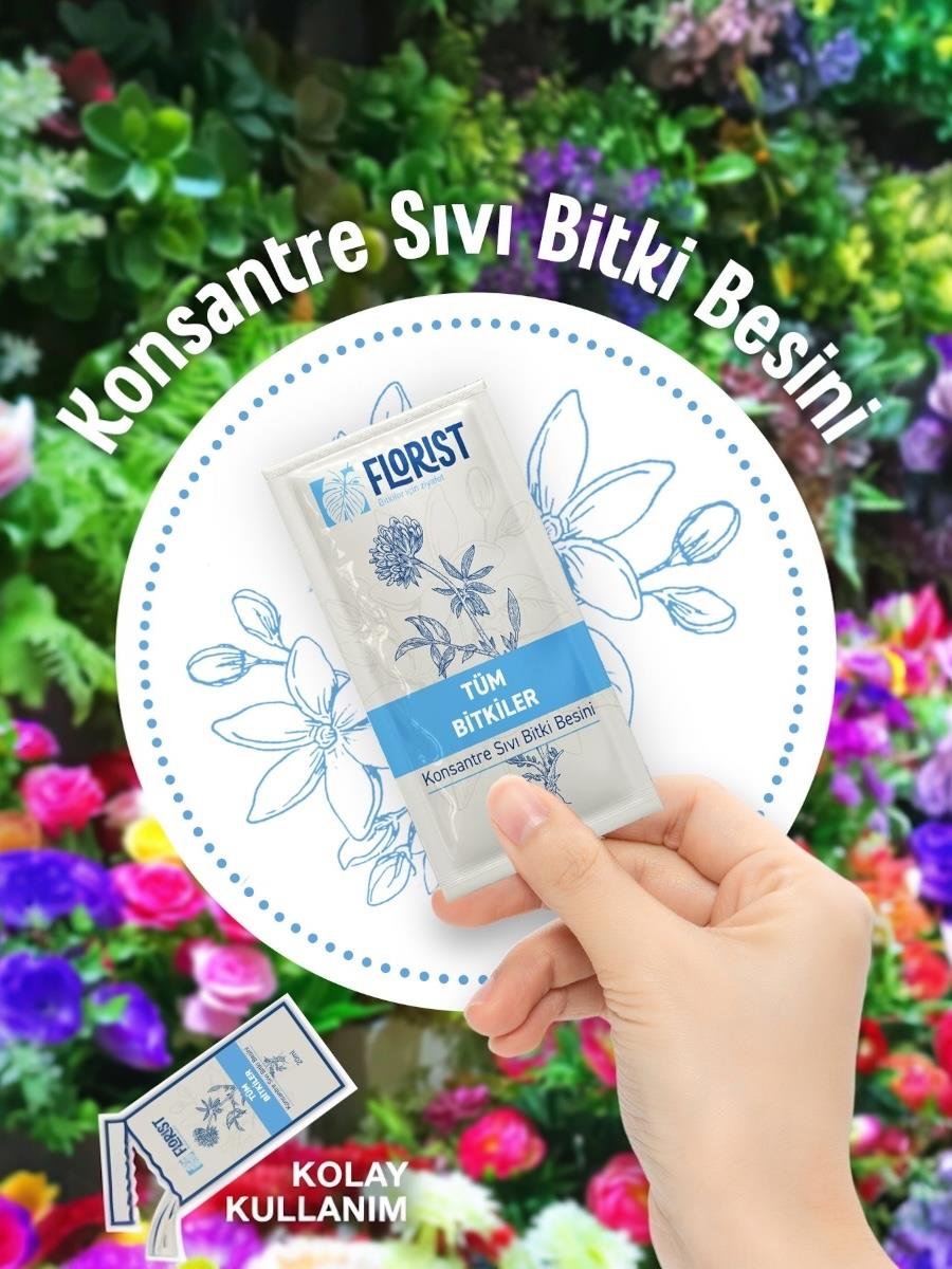 Florist Şaseli Tüm Bitkiler İçin Sıvı Bitki Besini