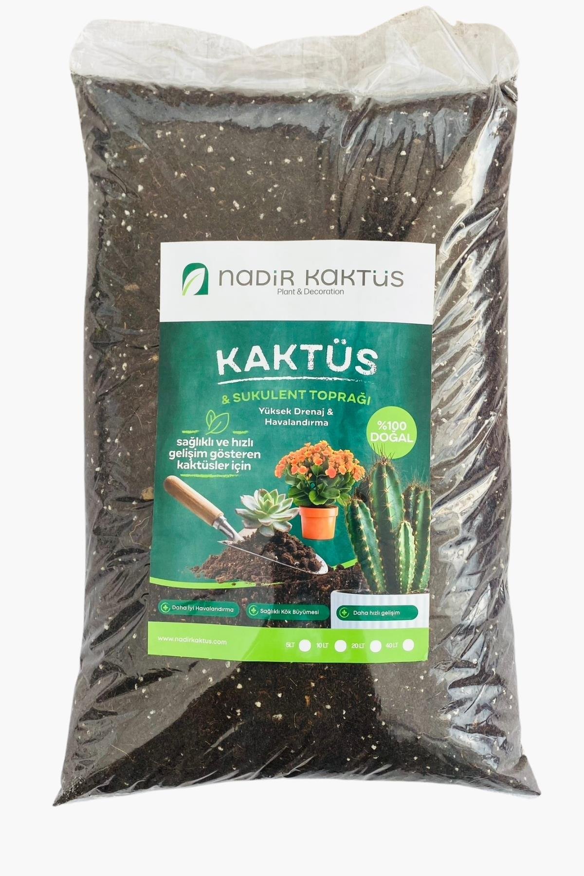 Kaktüs & Sukulent Toprağı 20 Litre Teraryum İçin Uygun Toprak