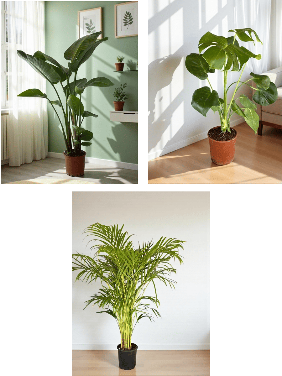 KAMPANYALI SET ( AREKA 130 - 140 CM - STARLİÇE 130 - 150 CM - MONSTERA)