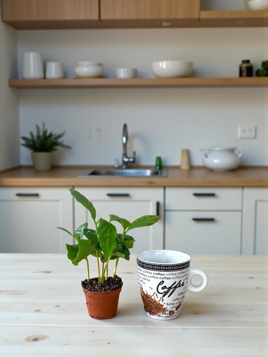 Kupada Mini Kahve Bahçesi - Coffea Arabica