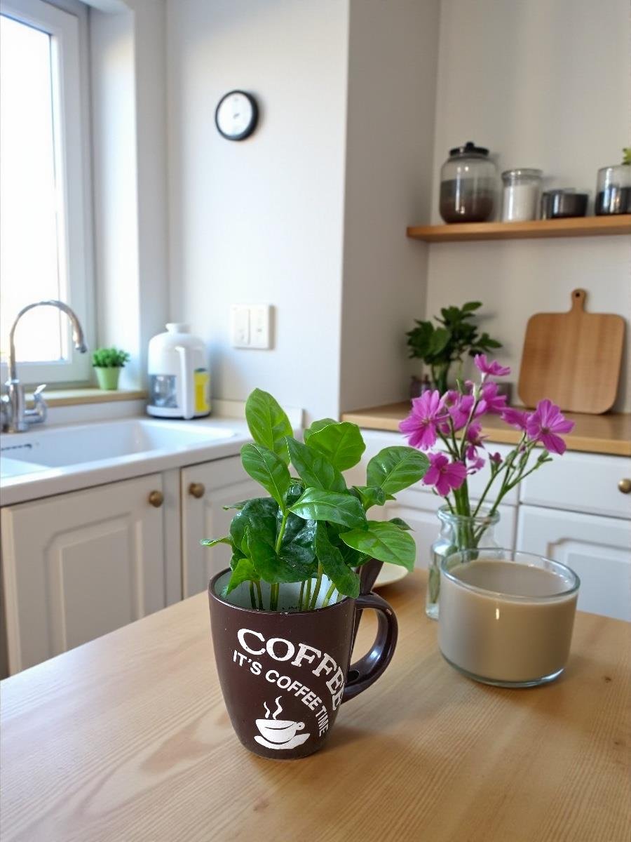 Kupada Mini Kahve Bahçesi - Coffea Arabica