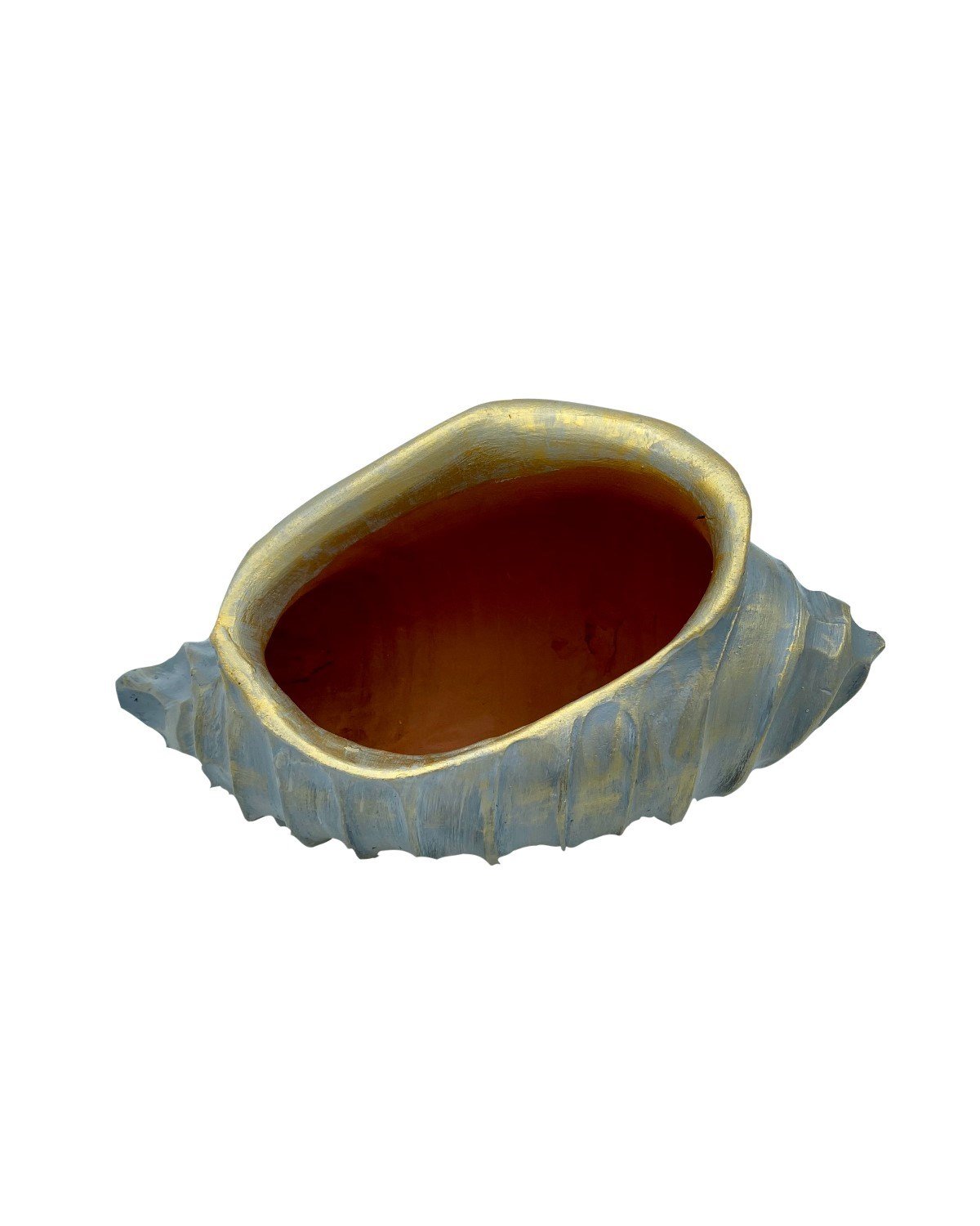 Orta Boy Deniz Kabuğu Saksı