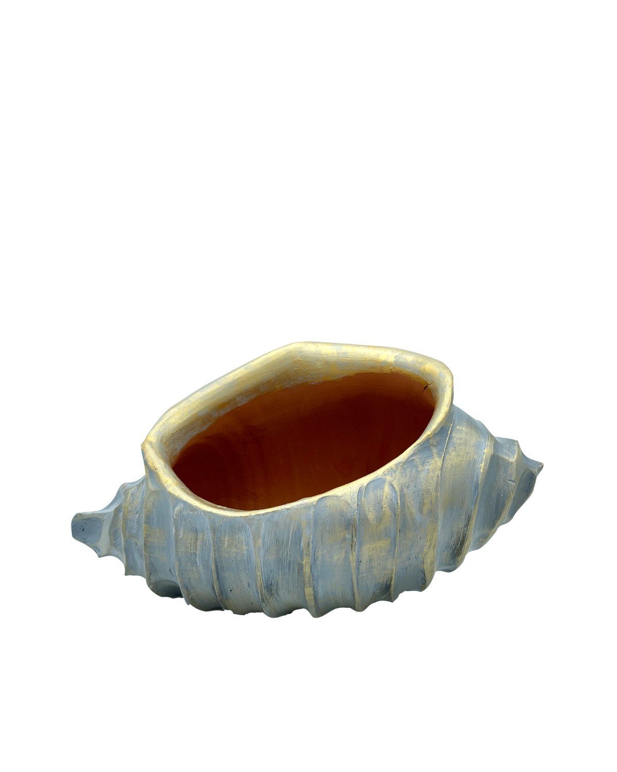 Orta Boy Deniz Kabuğu Saksı