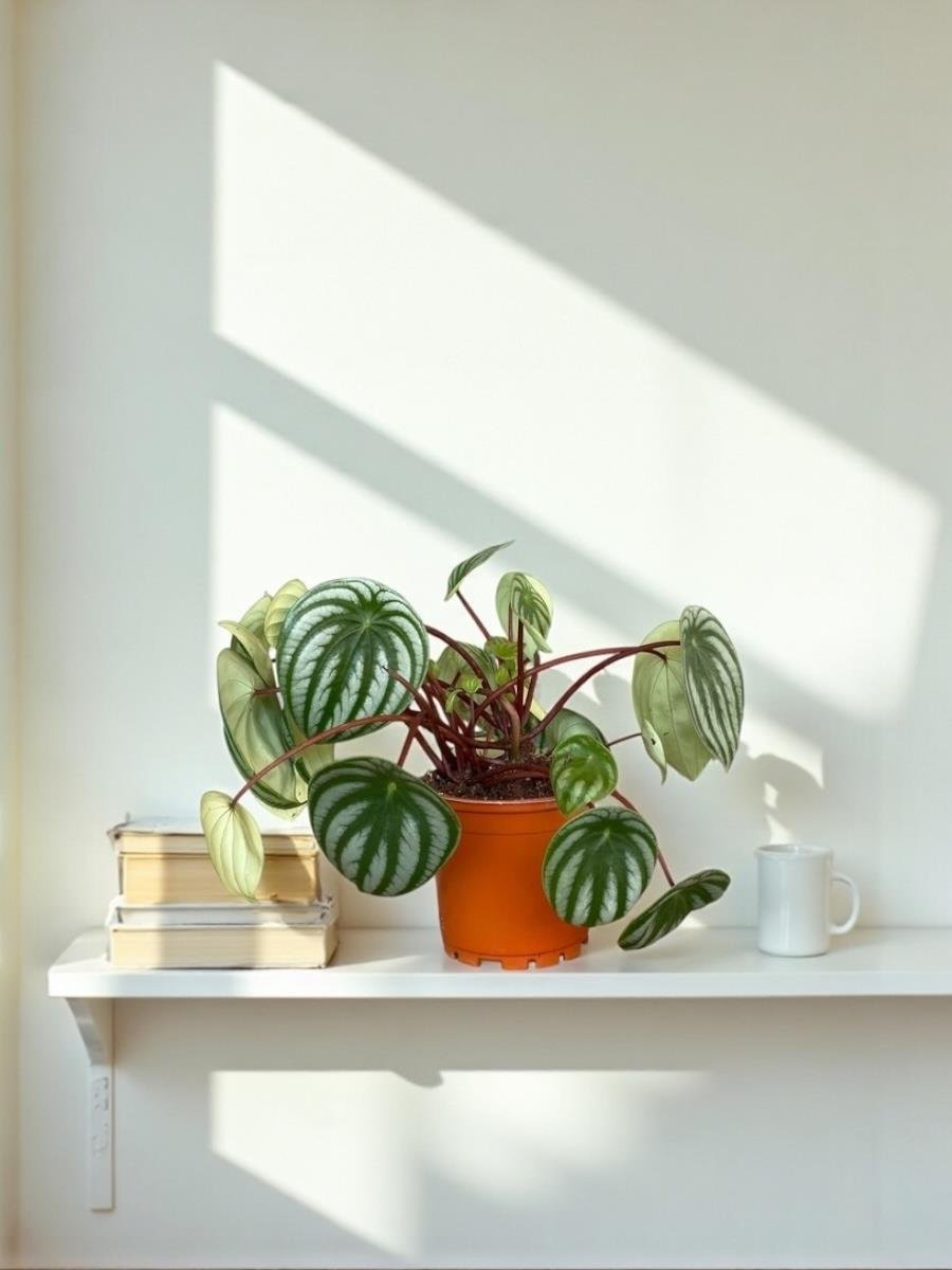 Peperomia Watermelon Karpuz Bitkisi