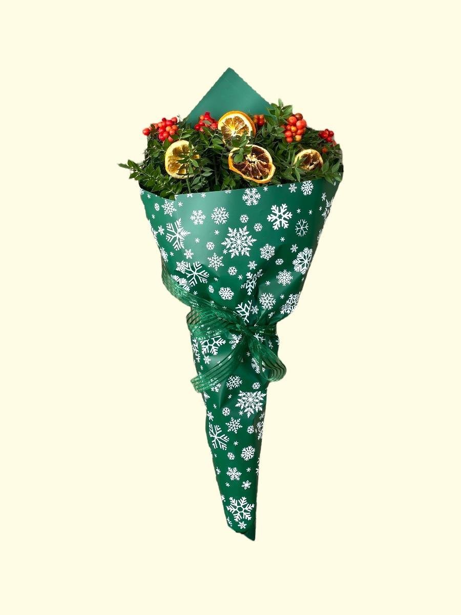 Süslenmiş Hediyelik Kokina Buketi Büyük Boy XLarge – Yeni Yıl Özel