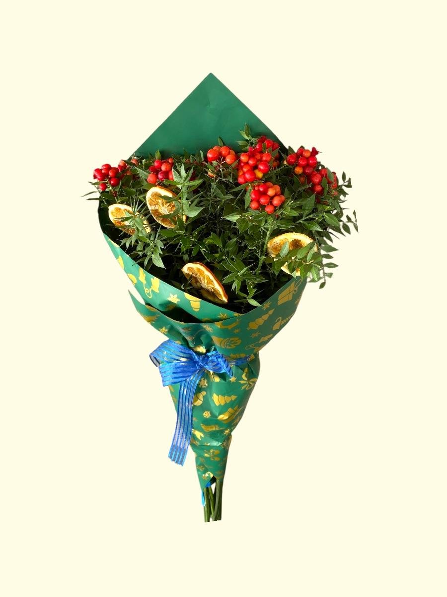 Süslenmiş Hediyelik Kokina Buketi Büyük Boy XLarge – Yeni Yıl Özel