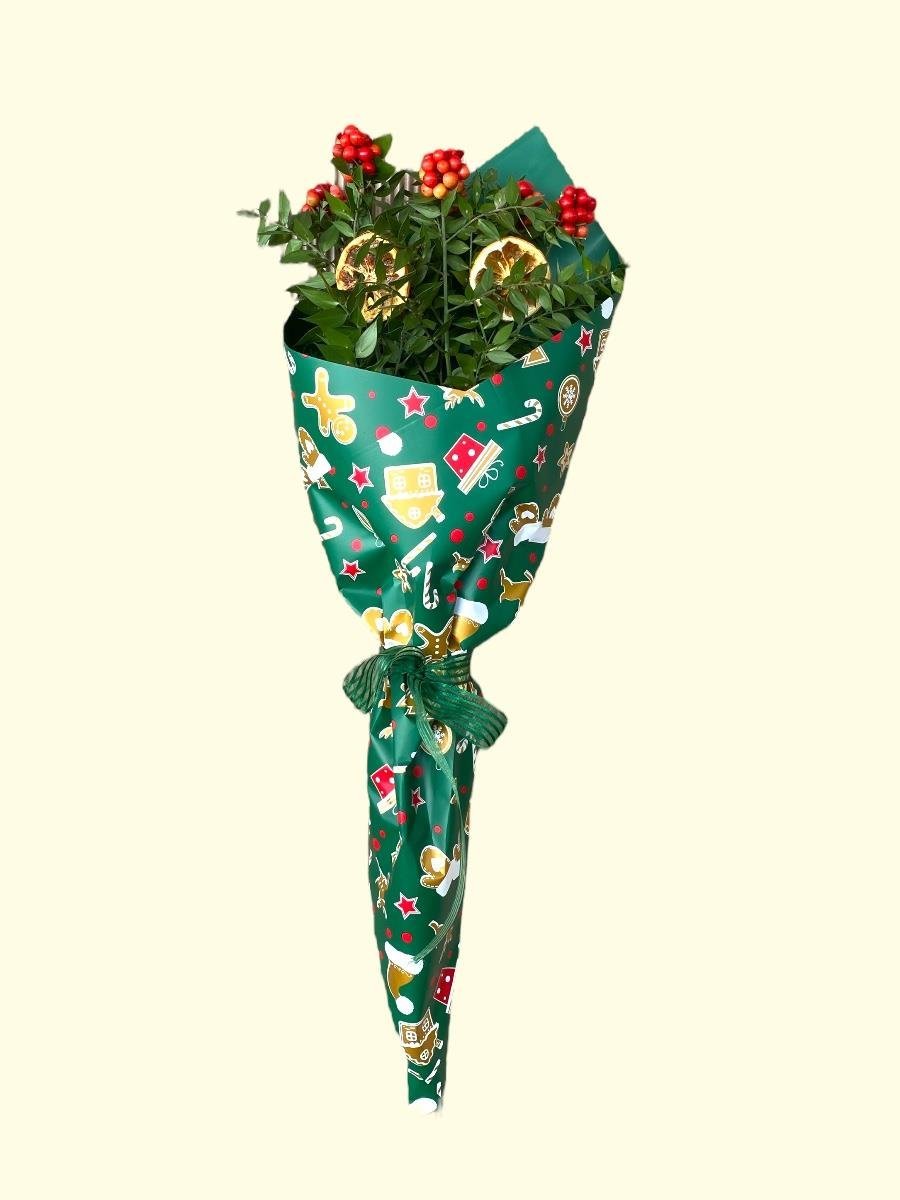 Süslenmiş Hediyelik Kokina Buketi Large – Yeni Yıl Özel