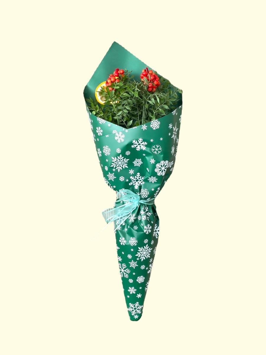 Süslenmiş Hediyelik Kokina Buketi Large – Yeni Yıl Özel