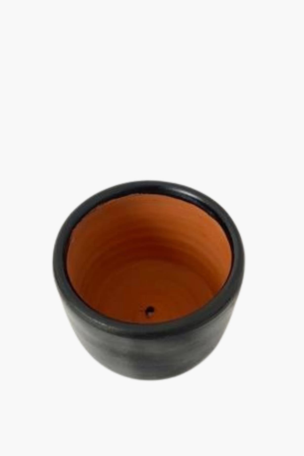 Terracotta El Yapımı Toprak Saksı 8,5 cm