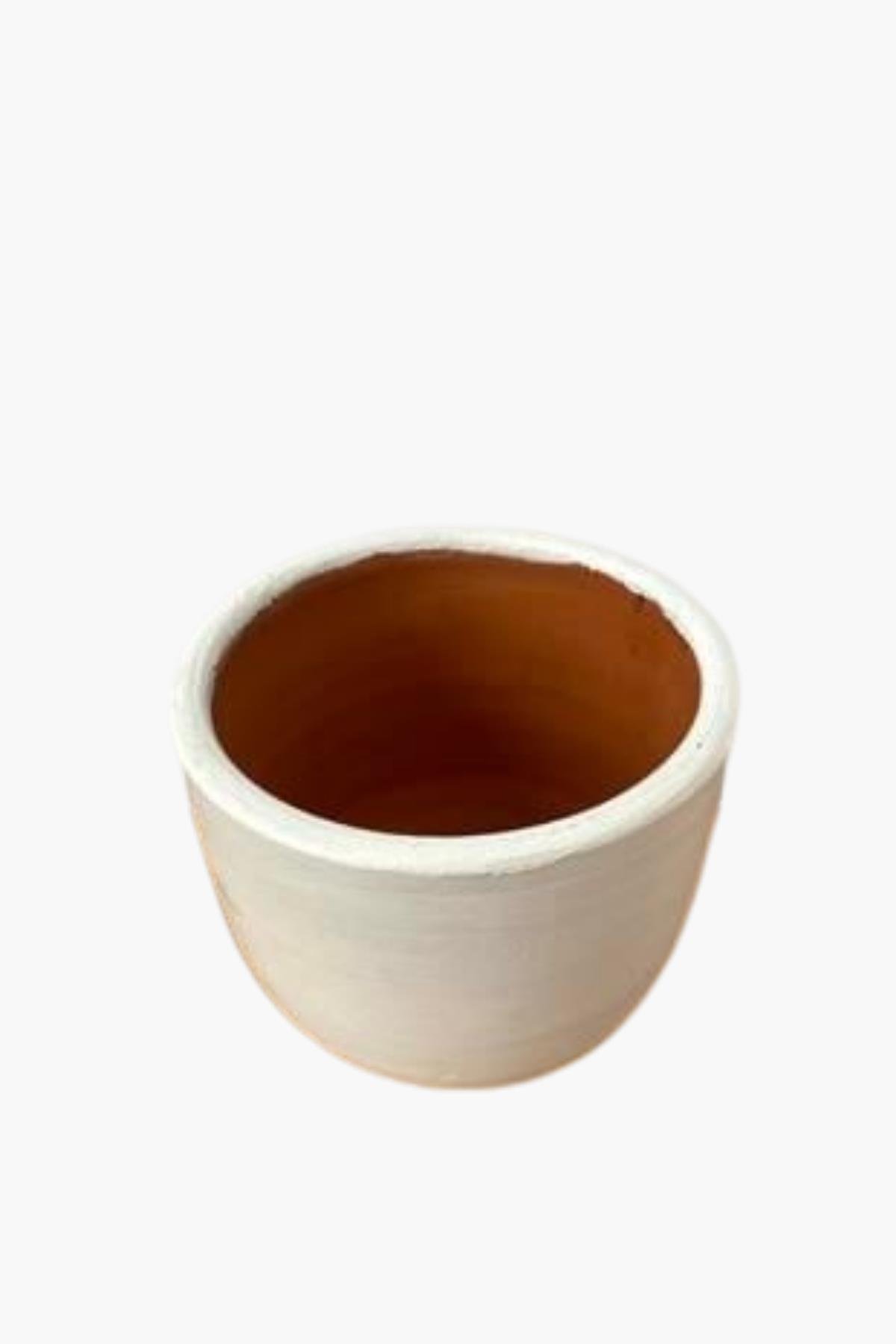 Terracotta El Yapımı Toprak Saksı 8,5 cm