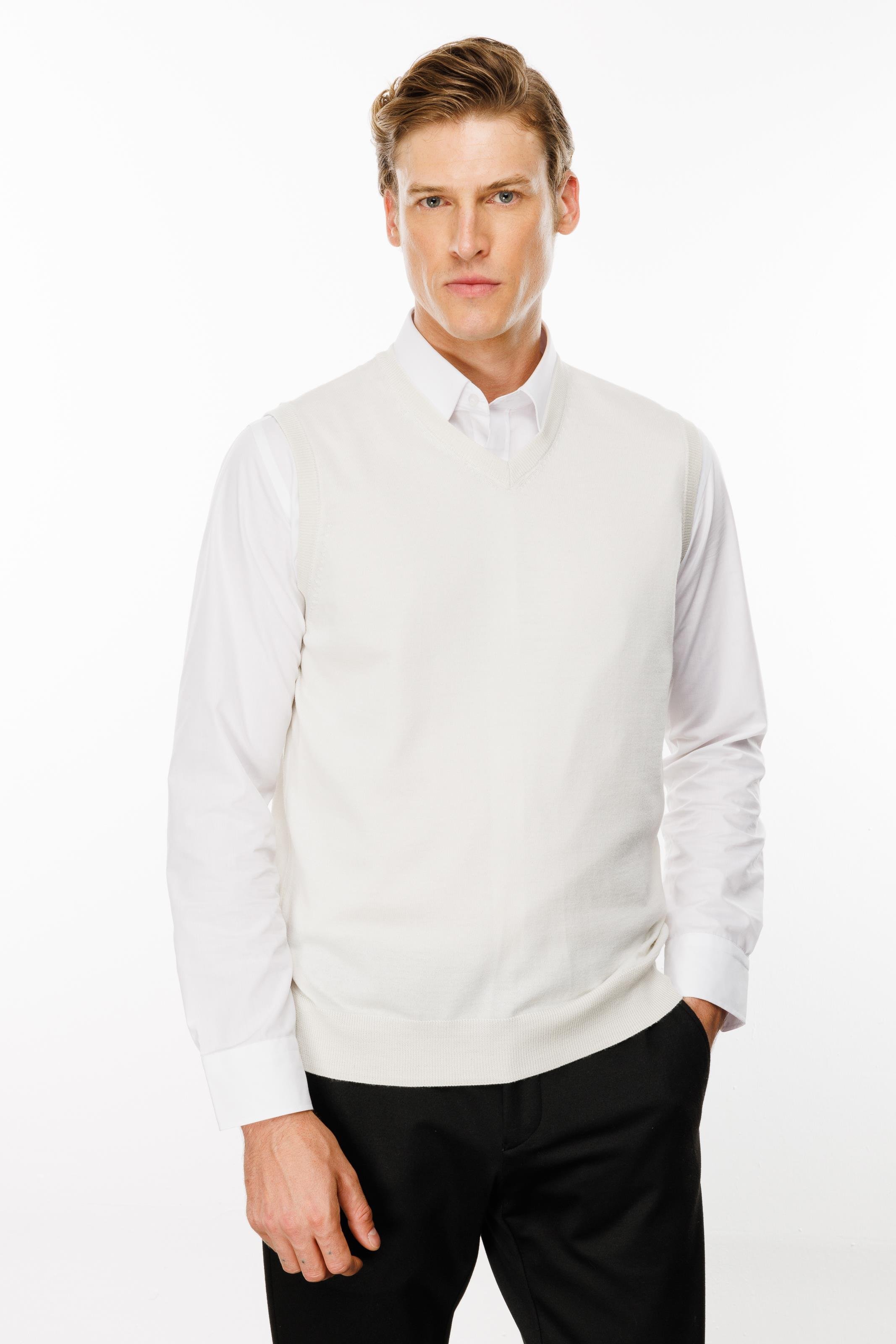 21600Erkek Süveter Kemik