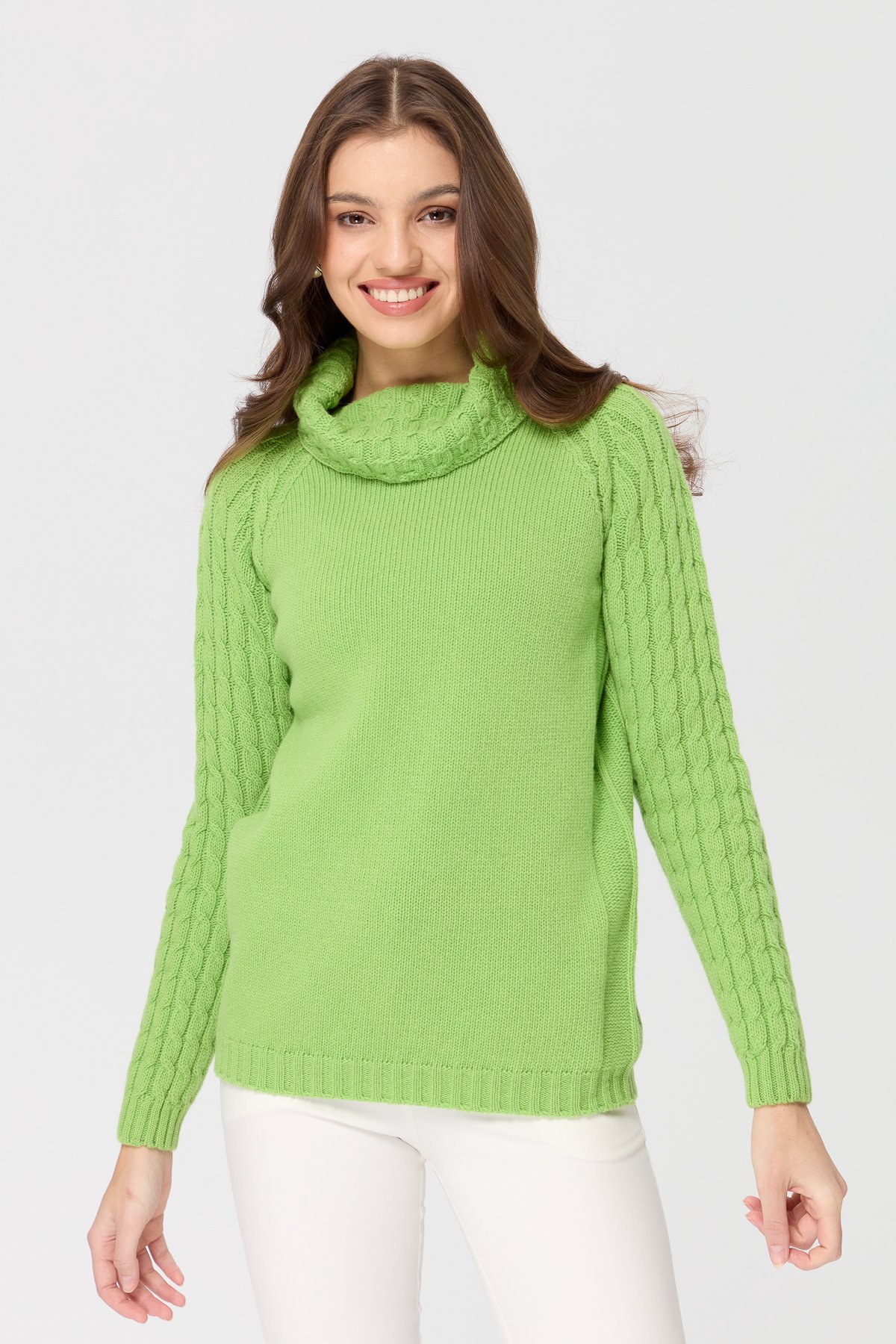 Женский шерстяной свитер