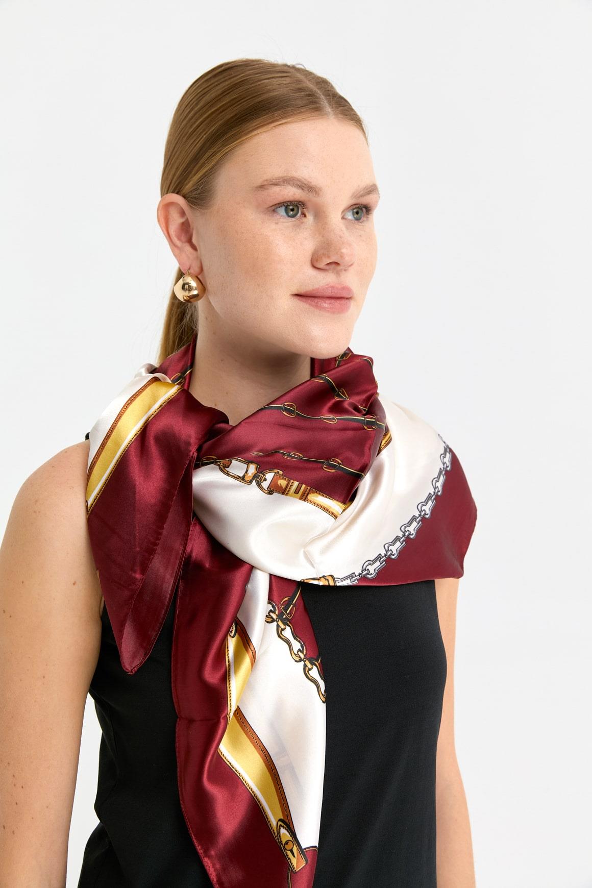 123Özel Tasarım İpek Eşarp 19