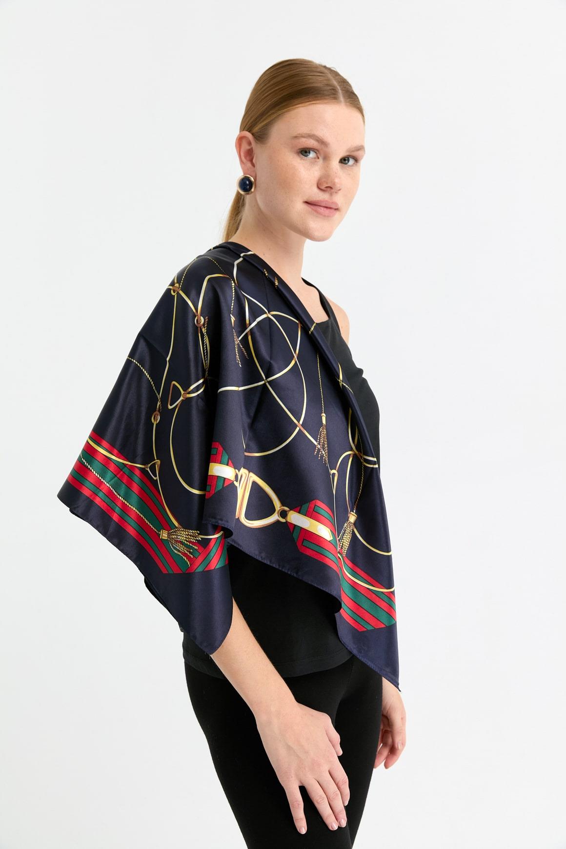 123Özel Tasarım İpek Eşarp 21