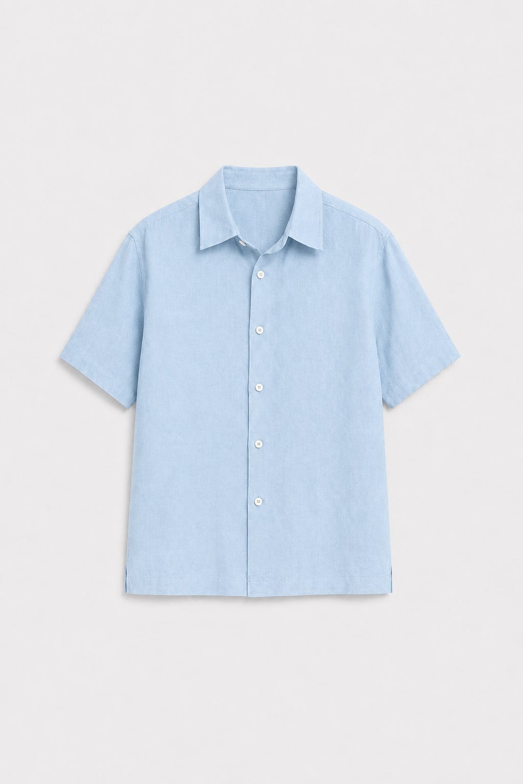 100% Linen Relaxed Men's Shirt