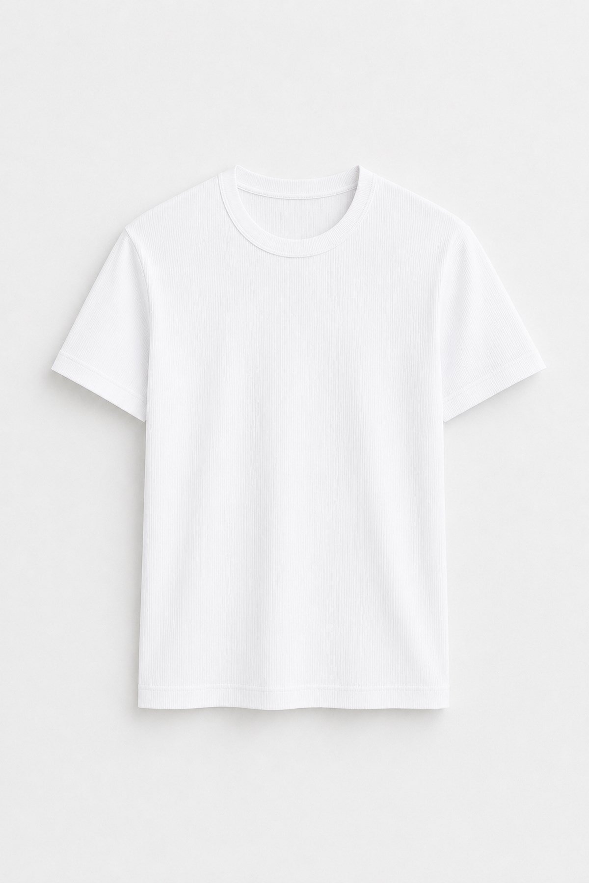Antioch Beyaz Dokulu Erkek T-Shirt