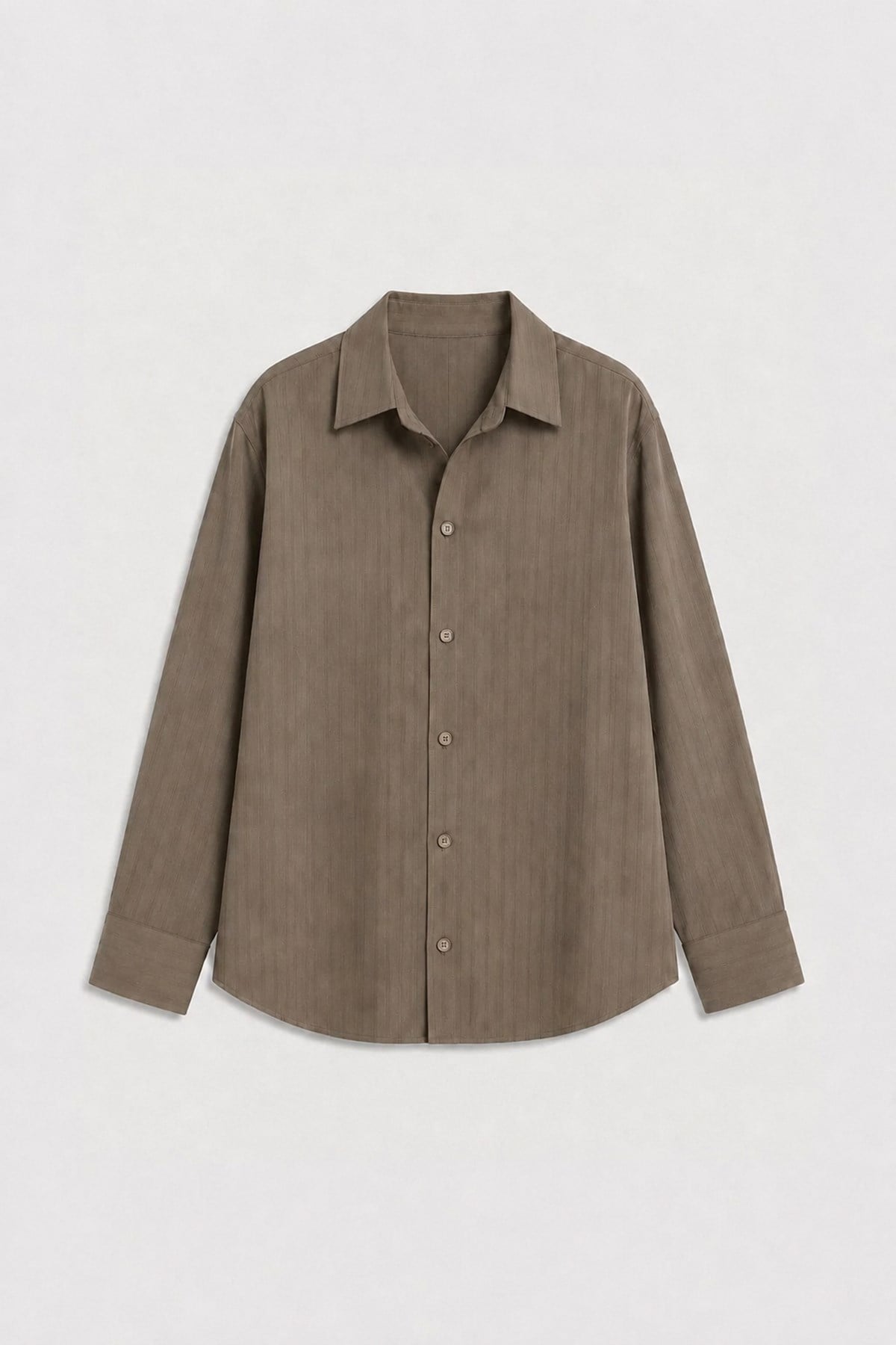 100% Lyocell Striped Men's Shirt